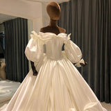 Vintage Design Wedding gown with Large bows