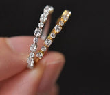 Moissanite and Gemstone Wedding Ring Band 18k Gold Plated Fine Jewelry