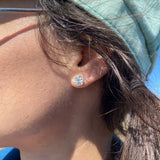 0.5-1 Carat D Color Moissanite Stud earrings