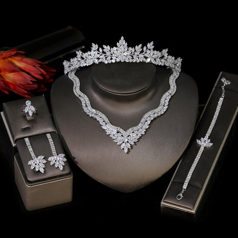 Swarovski Crystal Wedding Jewelry Set - Cathy