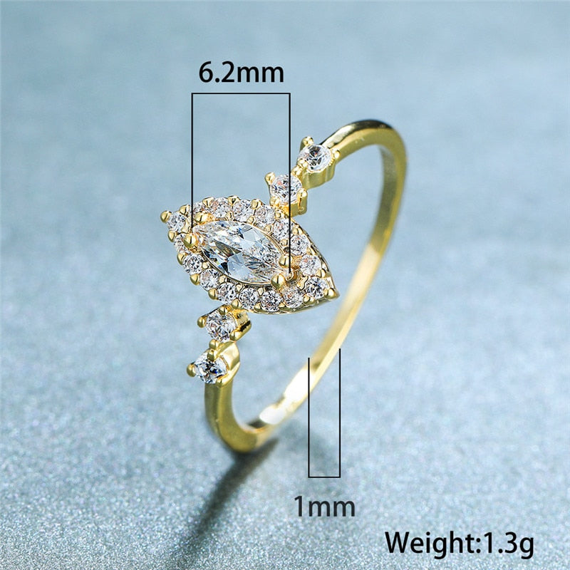 Gold Plated Stunning CZ Stone Ladies Finger Ring Online|Kollam Supreme