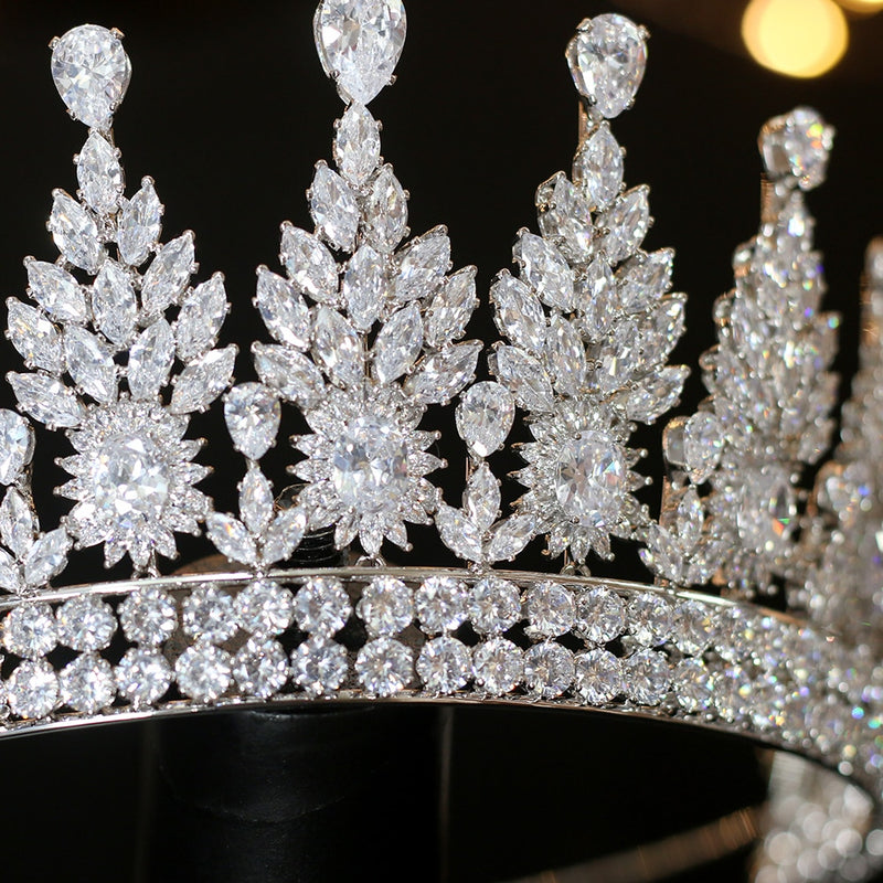 Swarovski Crystal Crown Tiara - Lilit