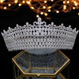 Swarovski Crystal Crown Tiara - Tanya
