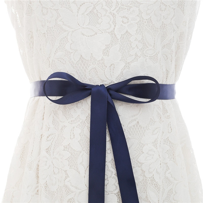 Rhinestones Wedding Dress Belt Sliver Crystal Bridal Sash Diamond Brid – Sandra's Bridal Collection