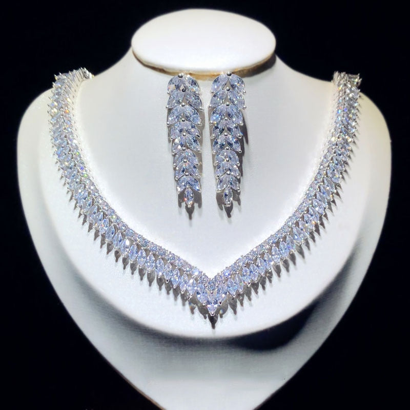 Swarovski Crystal Wedding Jewelry Set