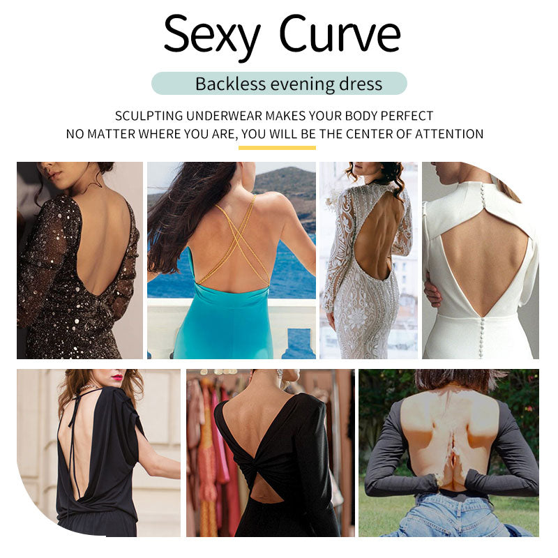 Body-Shapewear Deep V-Neck Backless U Plunge Body-Shapewear Deep V-Neck Backless U Plunge