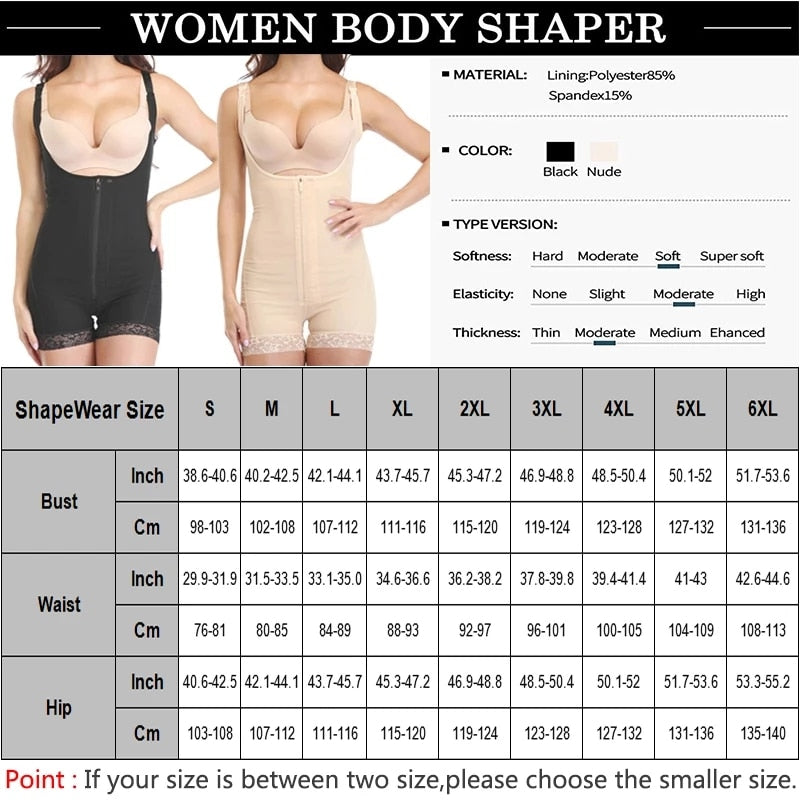 Full Body Shaper Bodysuit