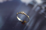 14K Gold Plating Pavé Crystal Exquisite Wedding Ring