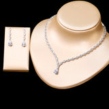 Swarovski Crystal Necklace and Earring set