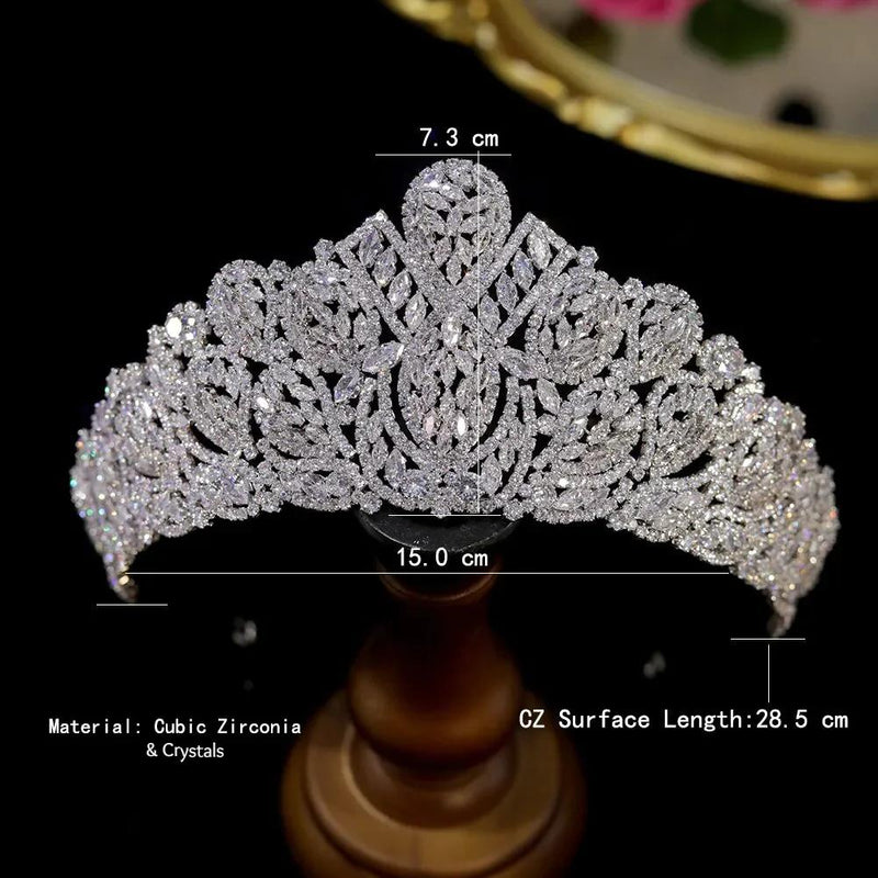 New luxury Queen Inspired Bridal Crown