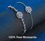 GRA Moissanite Diamond Bracelet D Color VVS Moissanite