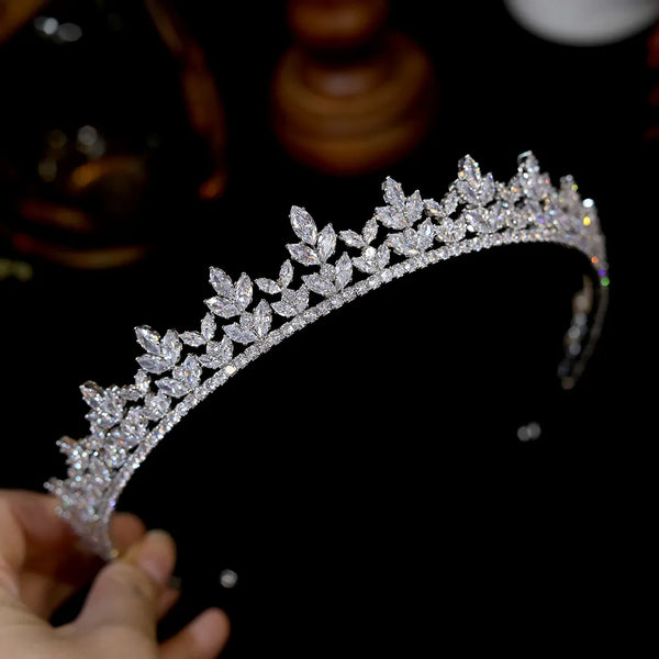Luxurious Handmade Wedding Crown - Regina