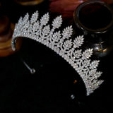 Luxurious Handmade Wedding Crown - Jesse